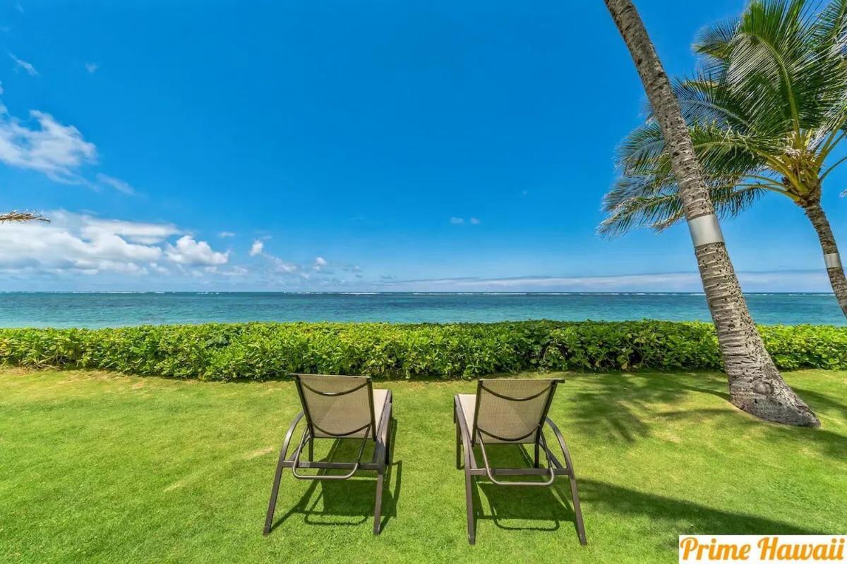Laie Beautiful Beachfront Condo מראה חיצוני תמונה