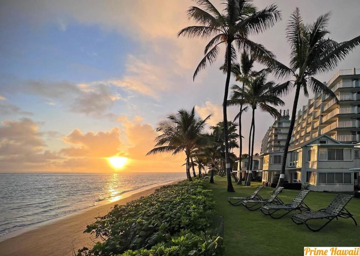 Laie Beautiful Beachfront Condo מראה חיצוני תמונה
